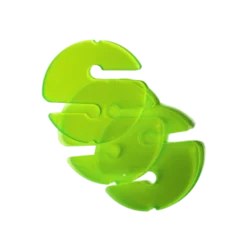 3 Cookies (Non-Directional Markers) Transparent Green