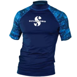 UPF 50 RASH GUARD, SHORT SLEEVE, MEN