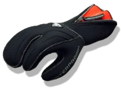WATERPROOF 7mm G1 3 Finger Semi-Dry Glove